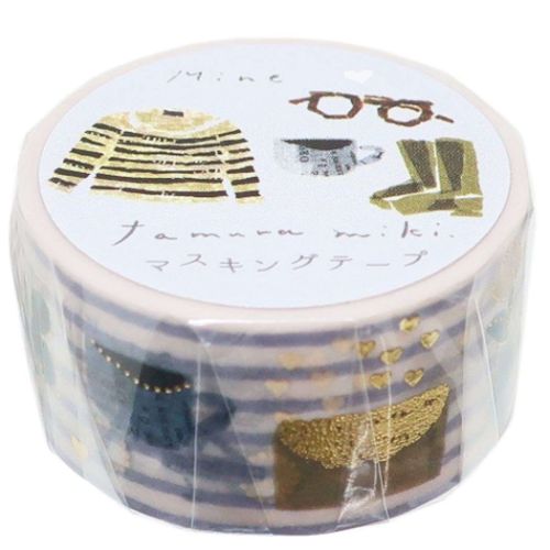 マスキングテープ タムラミキ 20mmマステ Tamura Miki Mine おしゃれ