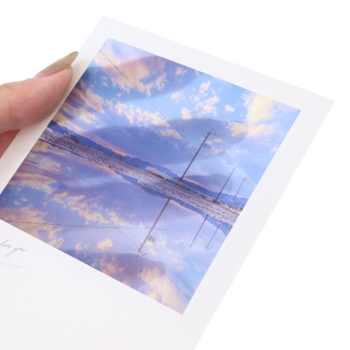 POSTCARD シアーポストカード 雪解け水が映し出す世界 Shota APJ 封筒付き おしゃれ