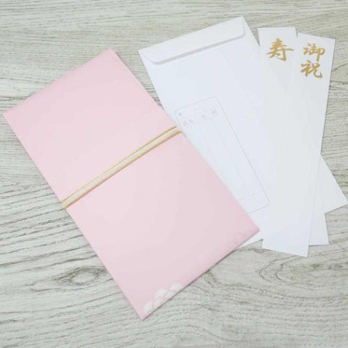祝儀袋 水引き祝儀袋 トレペ ピンク APJ 金封 お祝い袋