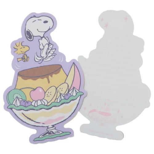 レターセット ダイカットレターセット スヌーピー ピーナッツ プリン APJ 封筒＆便箋 キャラクター