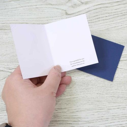 グリーティングカード シーリングミニカード サンキュー