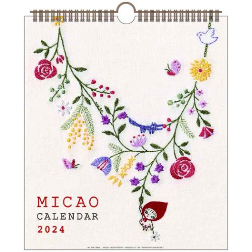 2024Calendar MICAO 30角 壁掛けカレンダー2024年 スケジュール APJ