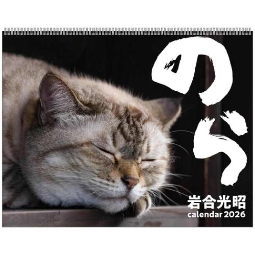 壁掛けカレンダー2026年 辰巳出版 のら 岩合光昭 2026Calendar ねこ