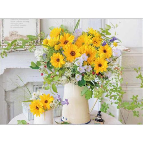 2026Calendar ナチュラルフラワー 壁掛けカレンダー2026年 フラワー