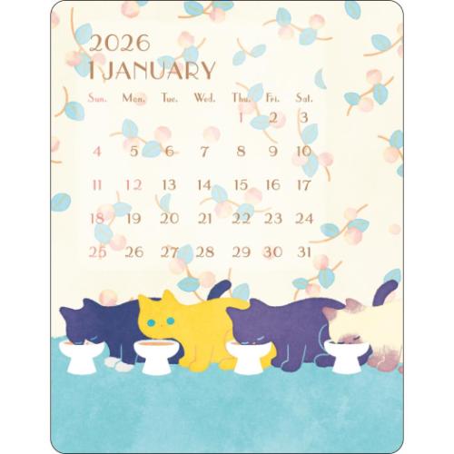 50%OFF】2026Calendar アクリルクリップカレンダー2026年 宮下和 APJ