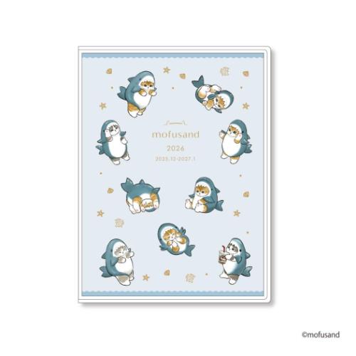 モフサンド 令和8年手帖 B6ブロックウィークリー手帳2026 2026年週間