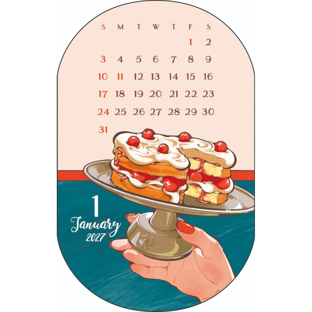 日菜乃 2027Calendar ステッカーカ...の詳細画像1