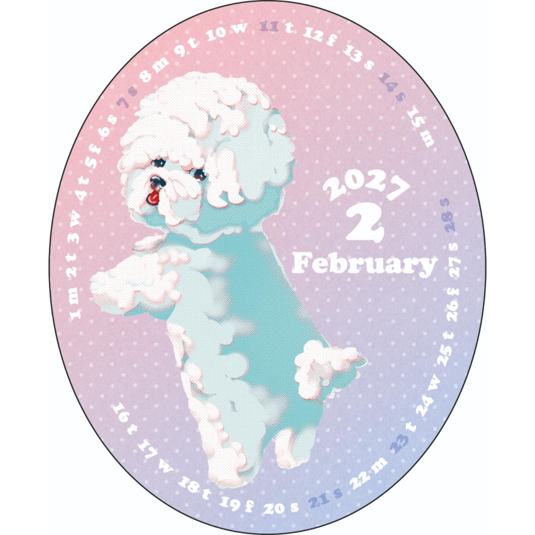 HOHOEMI 2027Calendar ステ...の詳細画像2