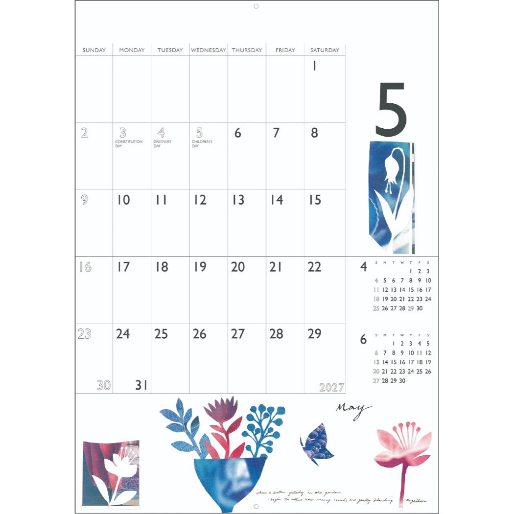 吉尾良里 2027Calendar 壁掛けカレ...の詳細画像2