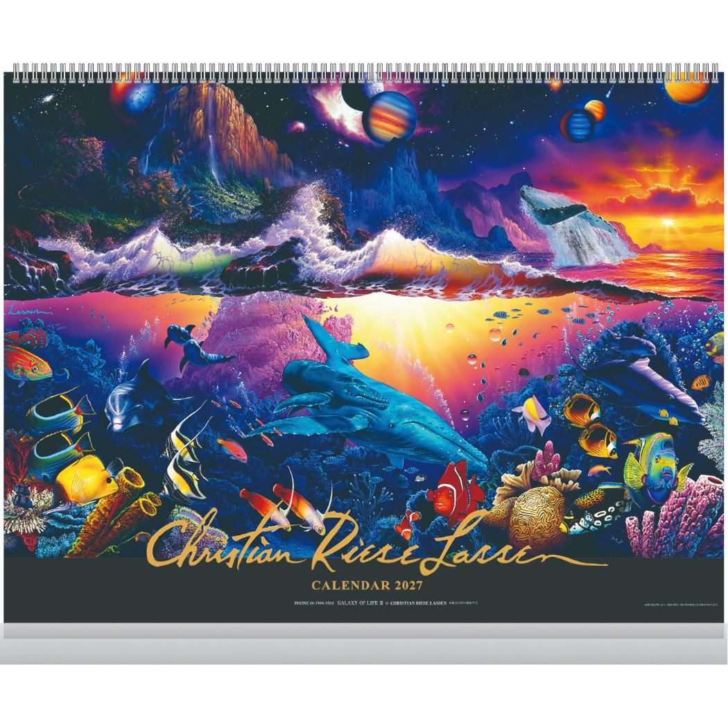 クリスチャン リース ラッセン 2027Calendar 壁掛けカレンダー2027年