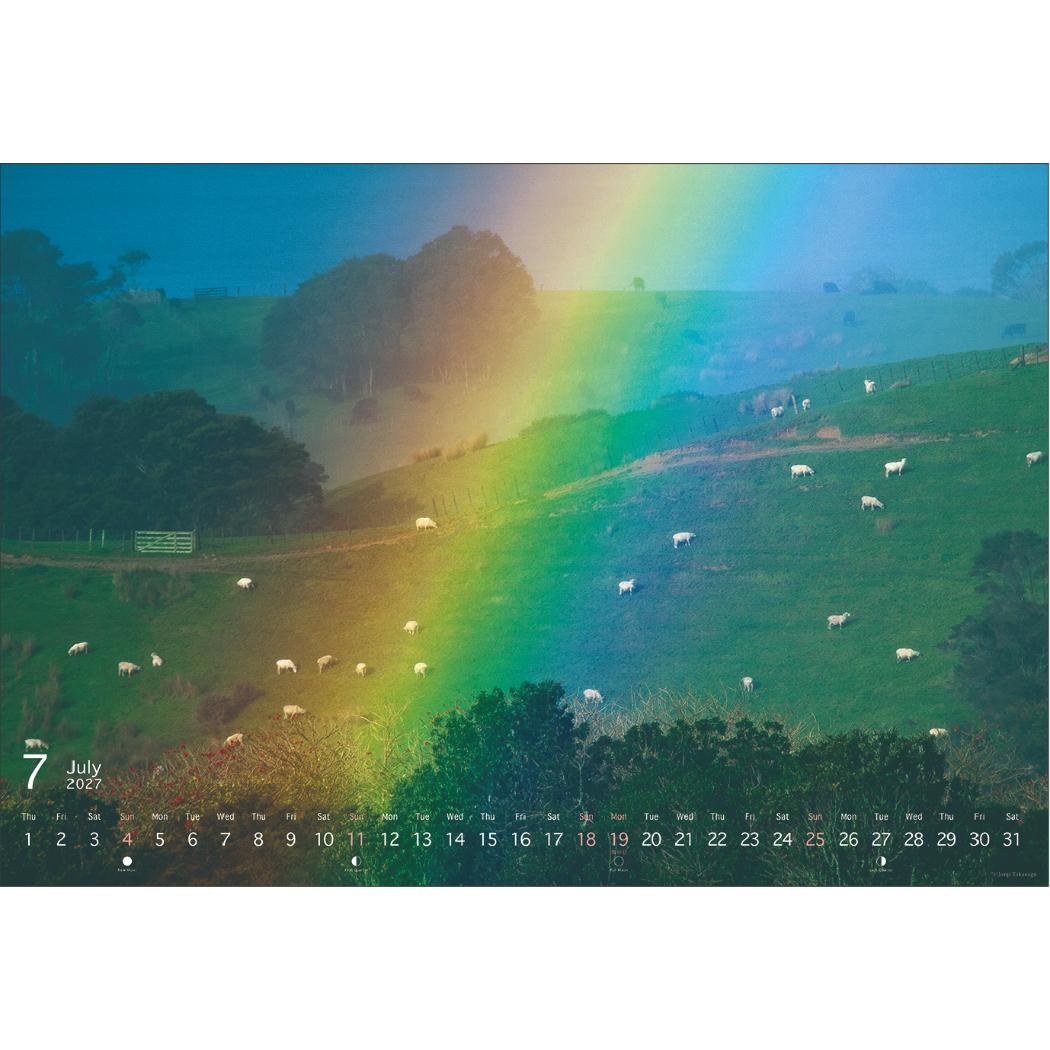 2027Calendar 壁掛けカレンダー2027年 高砂淳二 PRECIOUS MOMENTS 写真