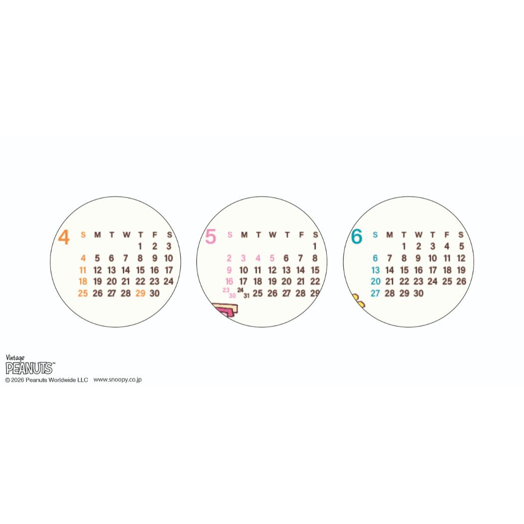 スヌーピー 2027Calendar 卓上カレ...の詳細画像5