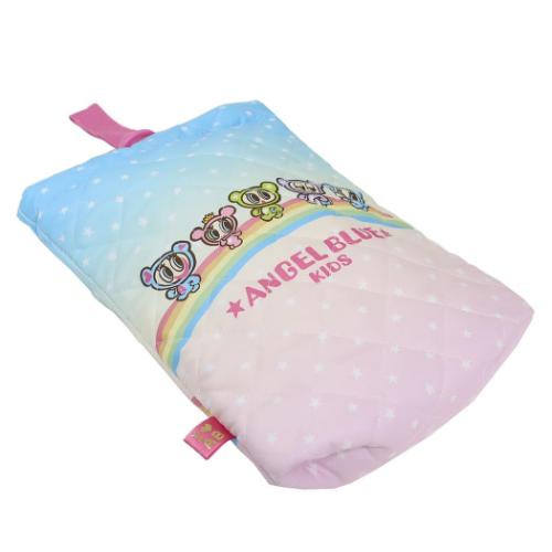 シューズバッグ キルトシューズバッグ エンジェルブルー アートウエルド 運動靴入れ キャラクター