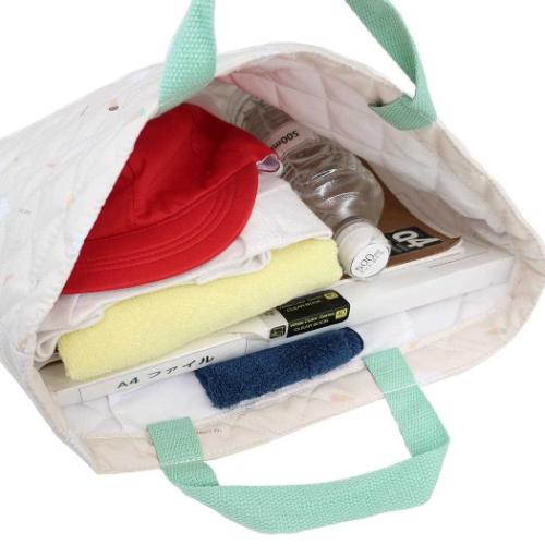 ミッフィー 絵本キャラクター レッスンバッグ キルトチャームバッグ