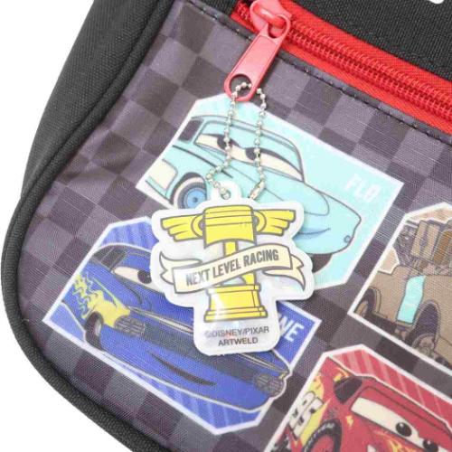 カーズ キャラクター 幼稚園かばん ショルダーバッグ 黒 新入学