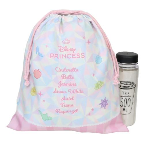 ディズニープリンセス キャラクター 巾着袋 巾着 大 ディズニー