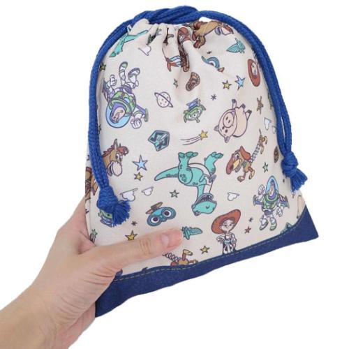 巾着袋 巾着 小 トイストーリー ディズニー アートウエルド