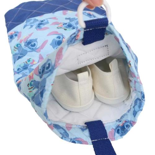 リロ＆スティッチ キルトシューズバッグ ディズニー シューズバッグ キャラクター