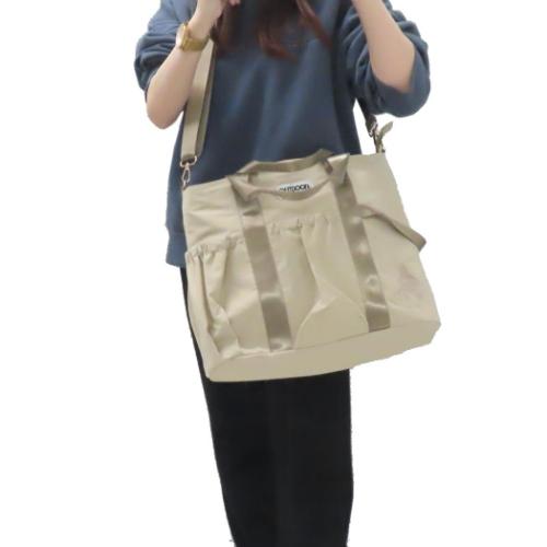 ムーミンxOUTDOOR トートバッグ 手提げかばん ミイ柄 北欧