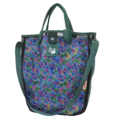 Jocomomolaxムーミン メッシュ2wayトートバッグ ショルダーバッグ 北欧