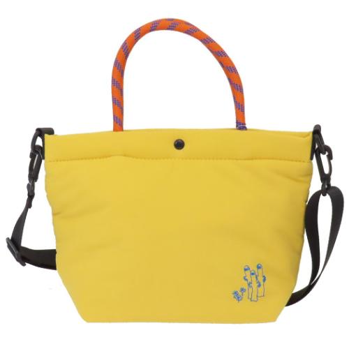 斜め掛けかばん ショルダーバッグ 北欧 JocomomolaxMOOMIN ムーミン ニョロニョロ イエロー アートウエルド