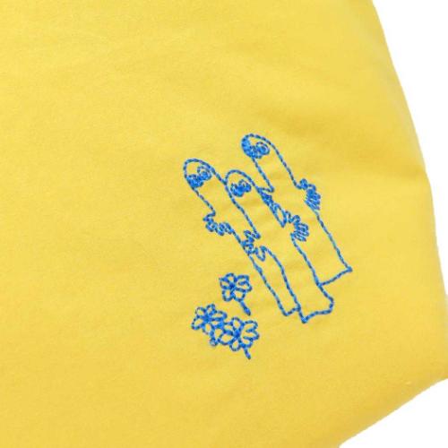 斜め掛けかばん ショルダーバッグ 北欧 JocomomolaxMOOMIN ムーミン ニョロニョロ イエロー アートウエルド