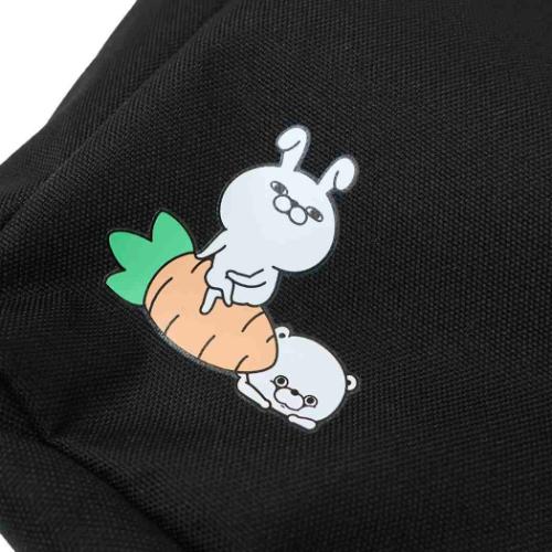 リュックサック デイパック ヨッシースタンプxOUTDOOR 黒 アート