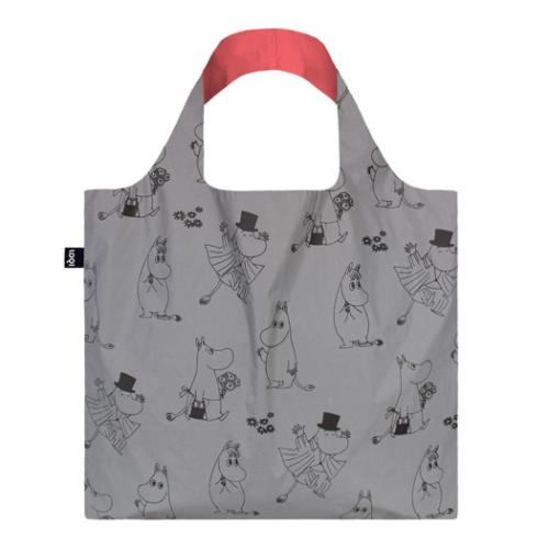Yahoo! Yahoo!ショッピング(ヤフー ショッピング)ムーミン Bag エコバッグ Reflective Family Pattern LOQI ローキー 北欧