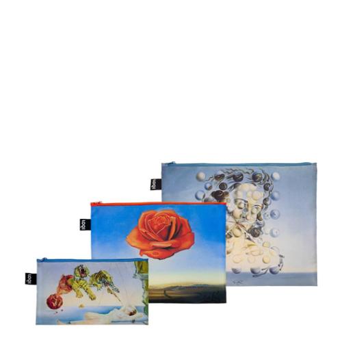 Zip Pocket �T���o�h�[�� �_�� ���|�[�`�咆��3�_�Z�b�g LOQI ���[�L�[ �G�[���C Flight of a Bee Meditative Rose Spheres