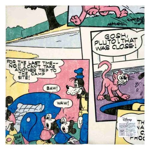 ミッキーマウス ハンカチーフ ハンカチ レトロ コミック ディズニー｜cinemacollection｜02