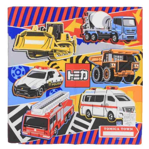 トミカ ハンカチ TOMICA ハンカチーフ キャラクター ストライプ