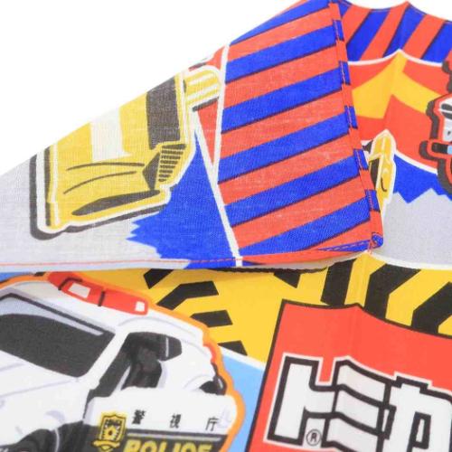 トミカ ハンカチ TOMICA ハンカチーフ キャラクター ストライプ