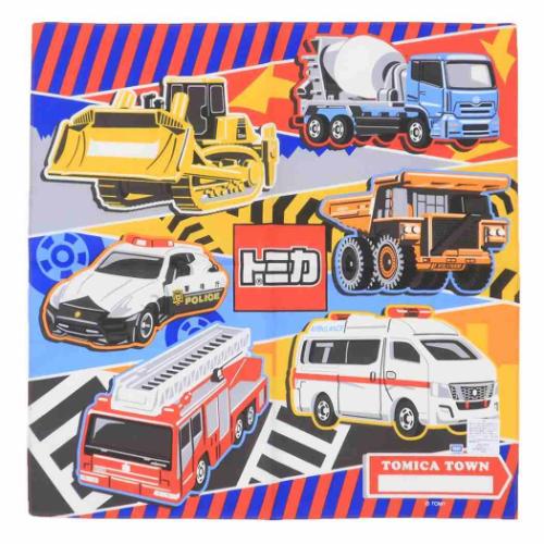 ランチクロス ナフキン TOMICA トミカ ストライプ バンビーナ 入園入学準備雑貨 キャラクター