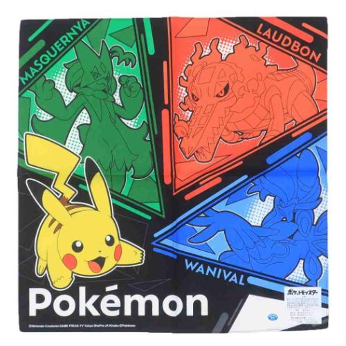 ポケットモンスター 大判ハンカチ ポケモン ランチクロス キャラクター スマイル バンビーナ