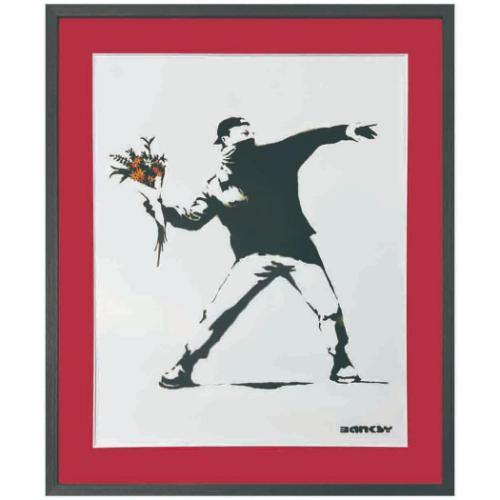 Banksy バンクシー アートフレーム 美工社 Molotov Limited Edition