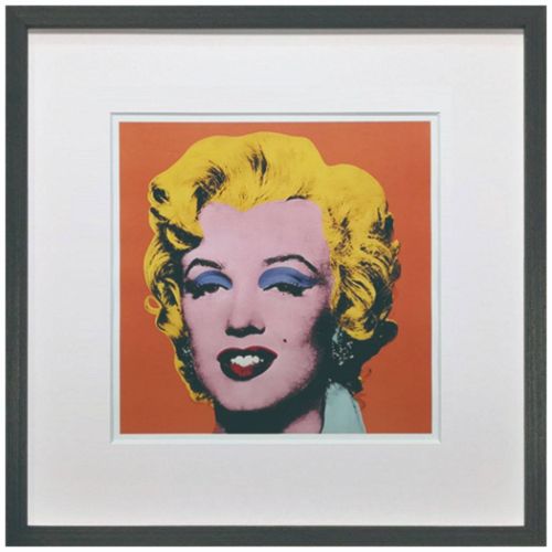 アートポスター アンディ ウォーホール Andy Warhol Shot Orange Marilyn1964 美工社