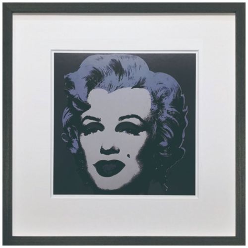アートポスター アンディ ウォーホール Andy Warhol Marilyn Monroe1967(black) 額付き
