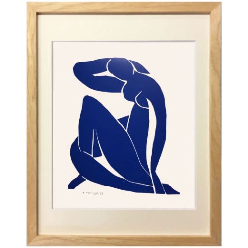 Henri Matisse アンリ・マティス アートポスター 美工社 Nublue II1952