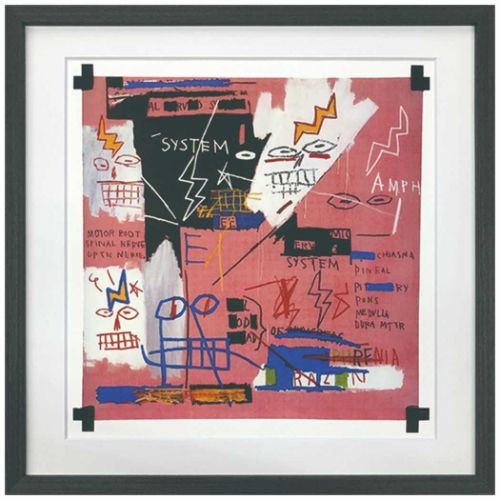 アートポスター ジャン-ミシェル・バスキア Jean-Michel Basquiat Six Fifty 1982