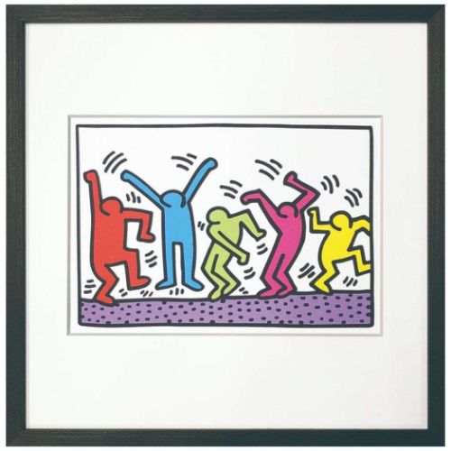 Keith Haring キースヘリング アートポスター 美工社 : bks-ikh-62515