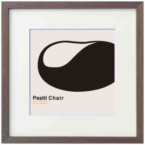 Toshiaki Yasukawa 安川敏明 アートポスター 美工社 Pastil Chair