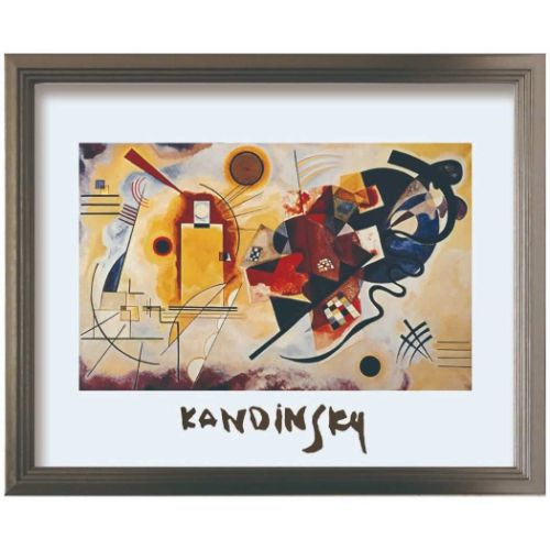 アートポスター ワシリー・カンディンスキー Wassily Kandinsky Jaunerouge bleu