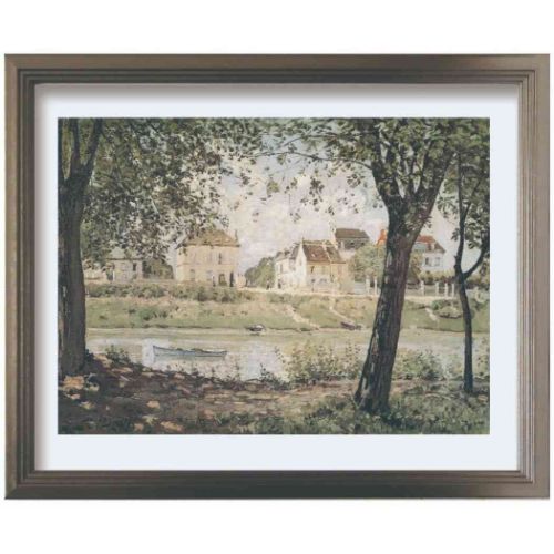 アートポスター Alfred Sisley アルフレッド・シスレー Village on the banks of the Seine 美工社 :  bks-zfa-62338 : 雑貨&アートの通販店 ベルコモン - 通販 - Yahoo!ショッピング