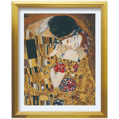 アートポスター Gustav Klimt クリムト The kiss 美工社 額付き : bks-zfa-62341 : 雑貨&アートの通販店  ベルコモン - 通販 - Yahoo!ショッピング