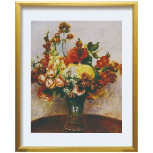 Pierre-Auguste Renoir ルノワール アートポスター 美工社 Fleurs dans un Vase