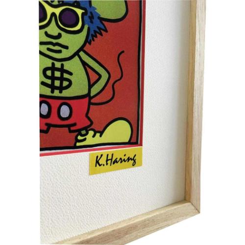 アートフレーム キースヘリング Keith Haring Andy Mouse 1986 I