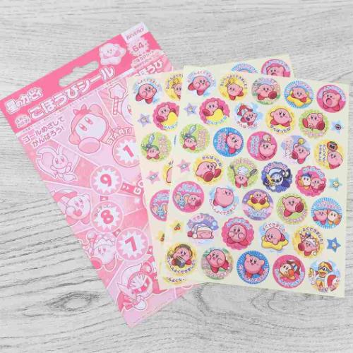 星のカービィ グッズ シールシート キャラクター ごほうびシール 64枚入り