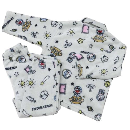 アイムドラえもん 総柄長袖ニットシャツ サンリオ キッズファッション アニメキャラクター グレー