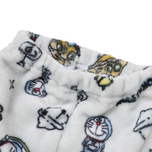 アイムドラえもん 総柄長袖ニットシャツ サンリオ キッズファッション アニメキャラクター グレー