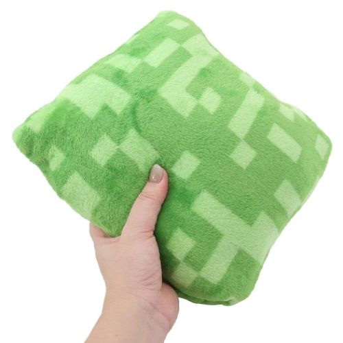 マインクラフト グッズ 防寒着 ゲームキャラクター 着る毛布 ミンクフリースパーカ グリーン